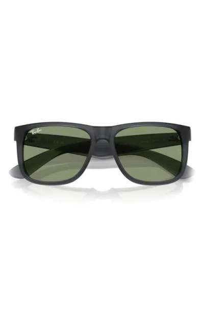 Ray Ban Ray-ban Justin 54mm Rectangular Sunglasses In Black