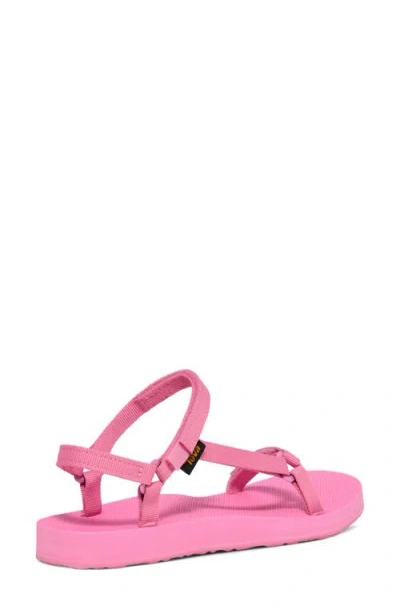 Teva Original Universal Slim Sandals In Pink
