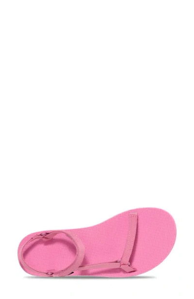 Teva Original Universal Slim Sandals In Pink