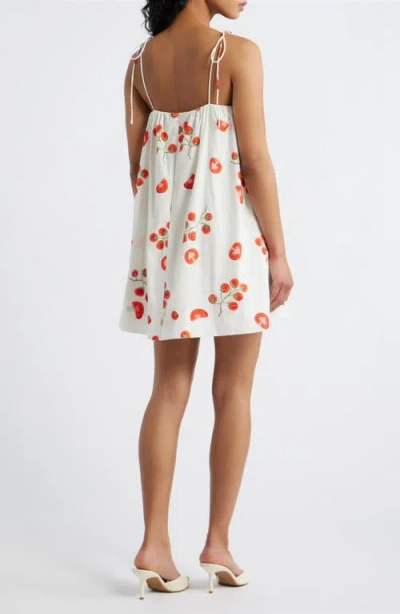 Line & Dot Bellissimo Tie Strap Dress In Multi