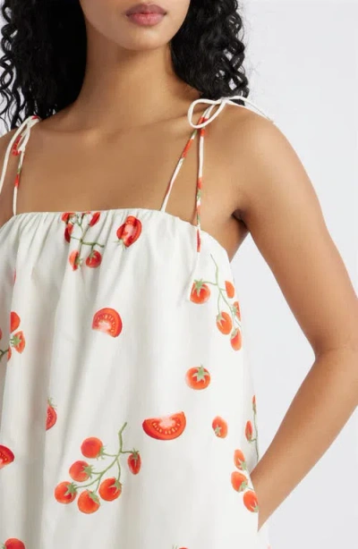 Line & Dot Bellissimo Tie Strap Dress In Multi