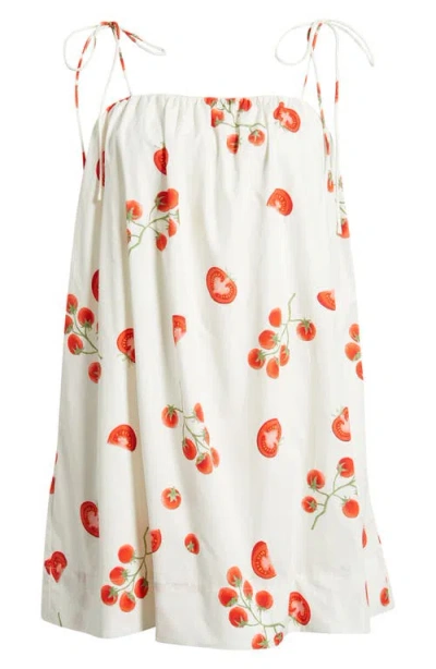 Line & Dot Bellissimo Tie Strap Dress In Multi