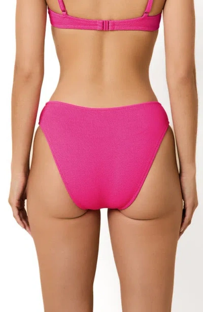 Solid & Striped The Eva Low Rise Bikini Bottom In Pink