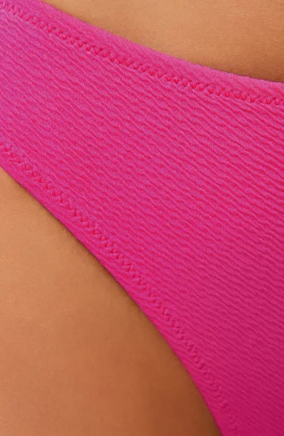 Solid & Striped The Eva Low Rise Bikini Bottom In Pink