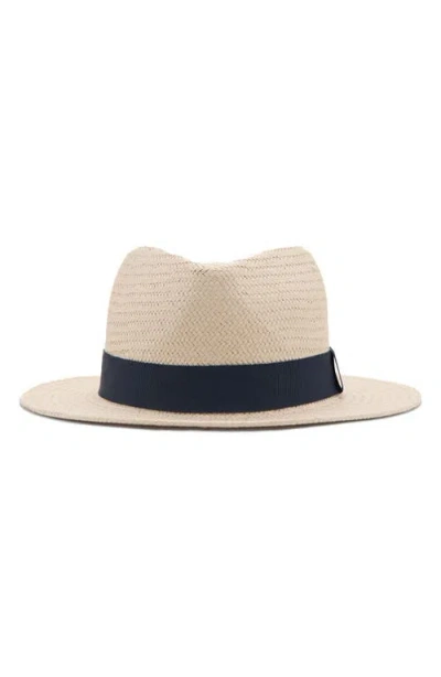 Mango Straw Fedora In Neutral