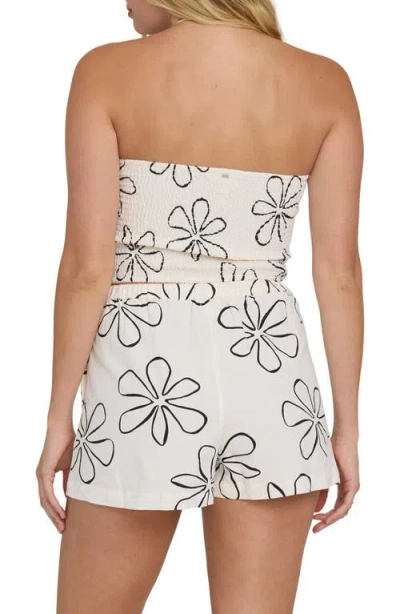 Billabong Wanderer Floral Drawstring Shorts In Multi