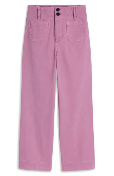Boden Primrose Patch Pocket Jeans In Pink