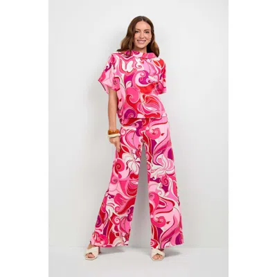 Trina Turk Long Weekend Pant In Pink