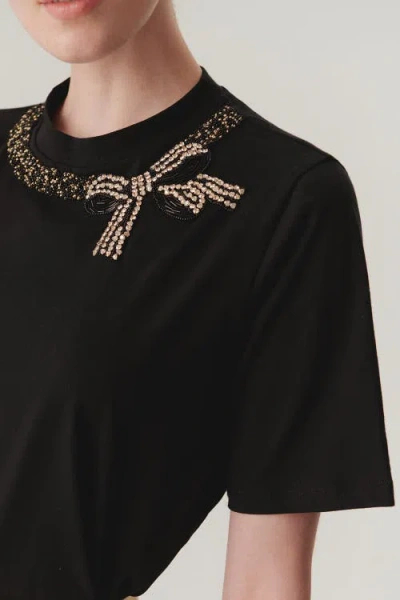 Exquise Leilani T-shirt In Black