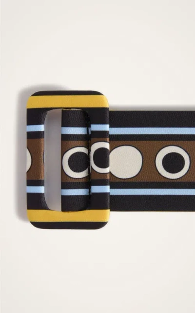 La Doublej Medium Belt In Black
