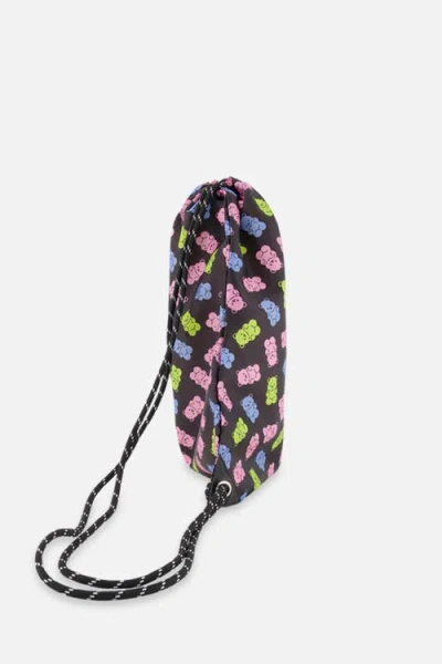 Deux Par Deux Gummy Bears Lightweight Durable Drawstring Bag In Multi