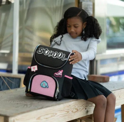 Light+nine Student Backpack With Nimix Set In Multi
