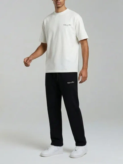 Walker & Hunt Oversized Crew Tee In White