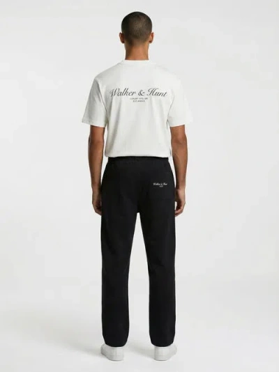 Walker & Hunt Oversized Crew Tee In White