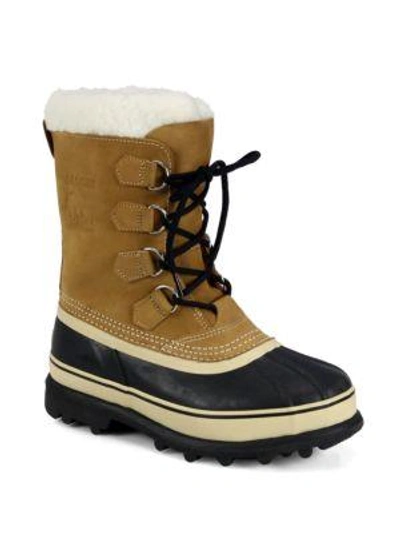 Shop Sorel Caribou Waterproof Boot In Brown