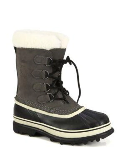 Shop Sorel Caribou Waterproof Boot In Brown