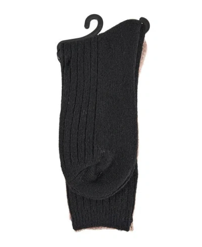 French Connection Cashmere Flat Crew Sock 2-pack In Multi