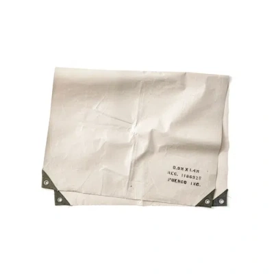 Puebco White Laminated Fabric Sheet In White