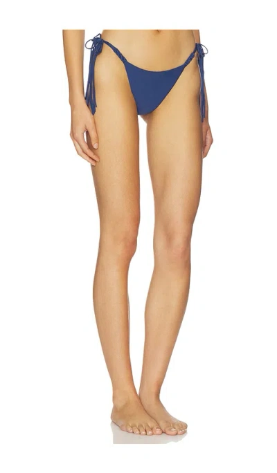 Pq Mila Tie Side Bikini Bottom In Multi