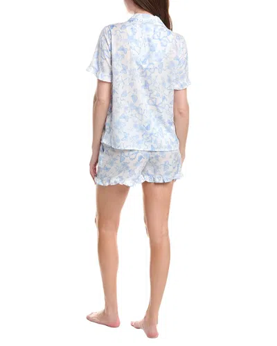 Room Service 2pc Pajama Set In Blue