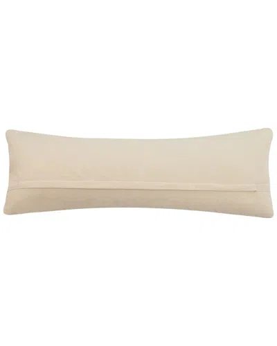 Makers Collective Lake Wool Hook Pillow In White