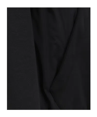 Herno Zip-up Drawstring Hooded Jacket In Black
