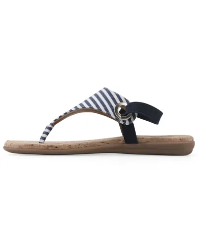 White Mountain Lifeway Sandal In Blue