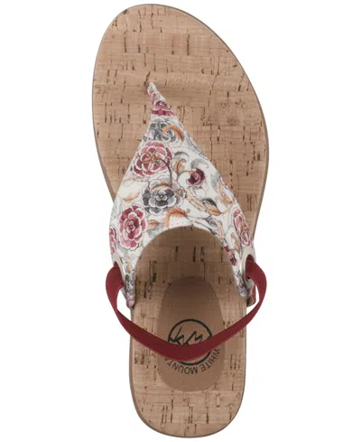White Mountain Lifeway Sandal In Multi