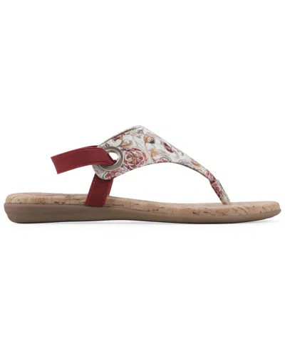 White Mountain Lifeway Sandal In Multi