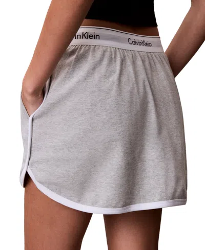 Calvin Klein Performance Women's Pull-on Skort In Gray