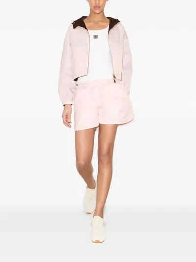 Tory Burch Reversible Cropped Nylon Jacket In Multi