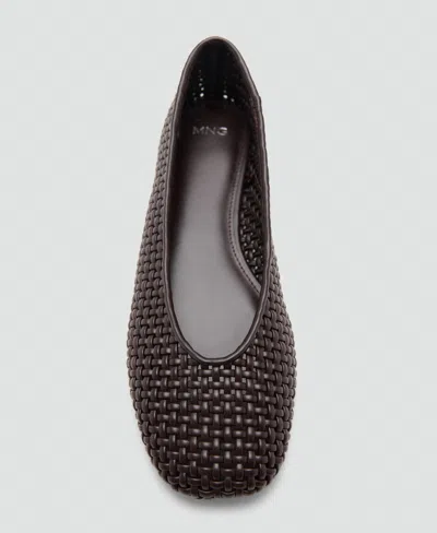 Mango Braided Ballet Flat In Multi