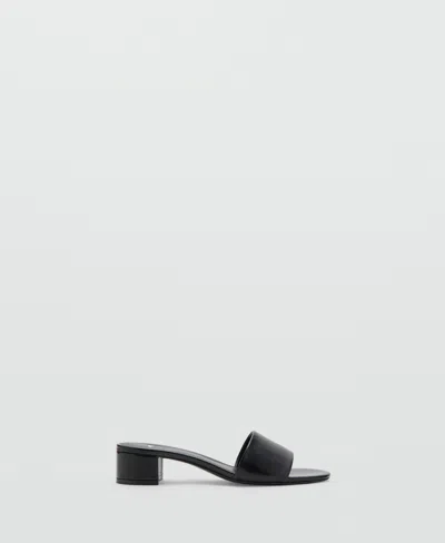 Mango Slide Sandal In Multi