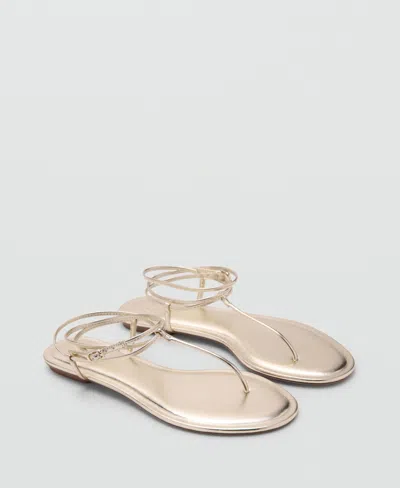 Mango Ankle Strap Sandal In Multi