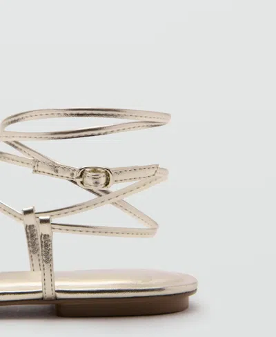 Mango Ankle Strap Sandal In Multi