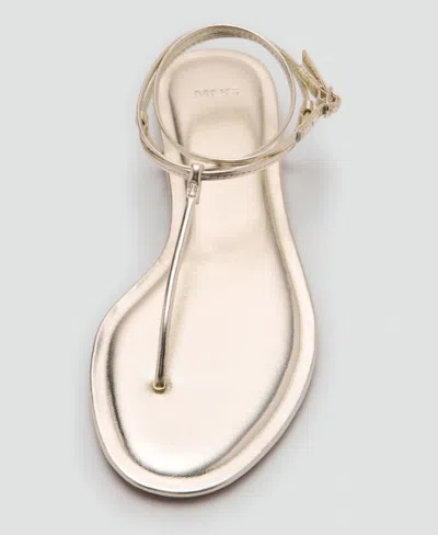 Mango Ankle Strap Sandal In Multi