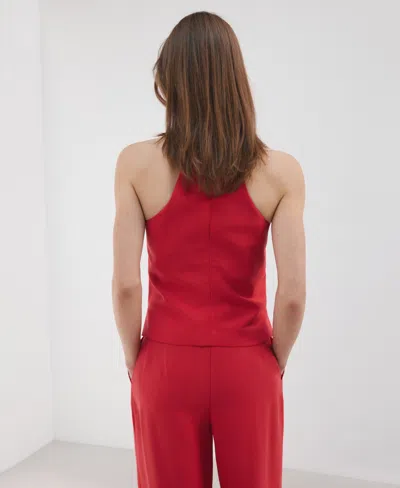 Mango Racerback Top In Red