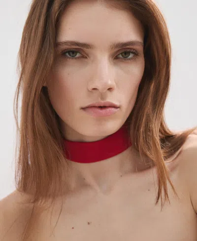 Mango Racerback Top In Red