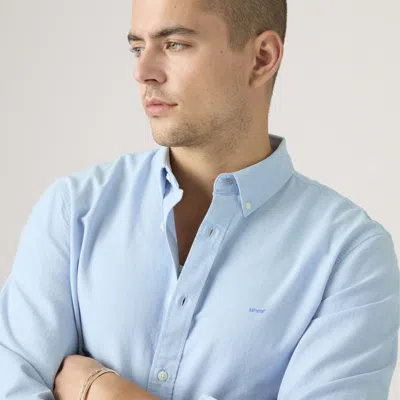 Levi's Authentic Button Down Shirt In Blue