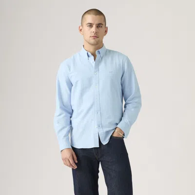Levi's Authentic Button Down Shirt In Blue