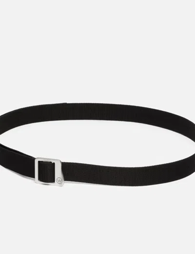 Wtaps Webbing / Belt / Acrylic In Black