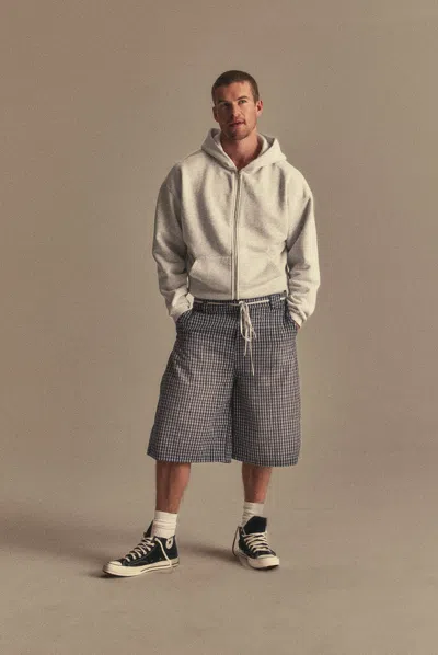Elwood Seersucker Short In Black