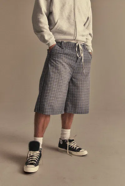 Elwood Seersucker Short In Black