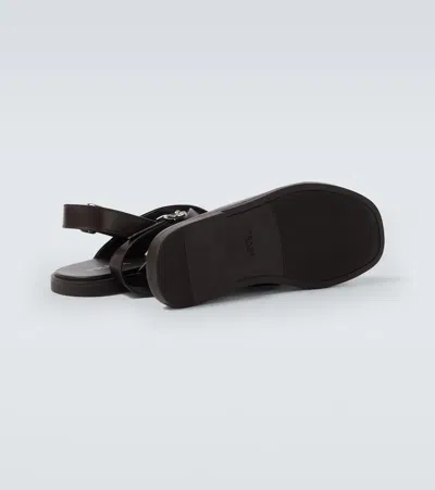 Prada Open-toe Sandals In Brown