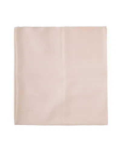 Elisabetta Franchi Lightweight Soft Rectangular Scarf Fine Texture In Pink