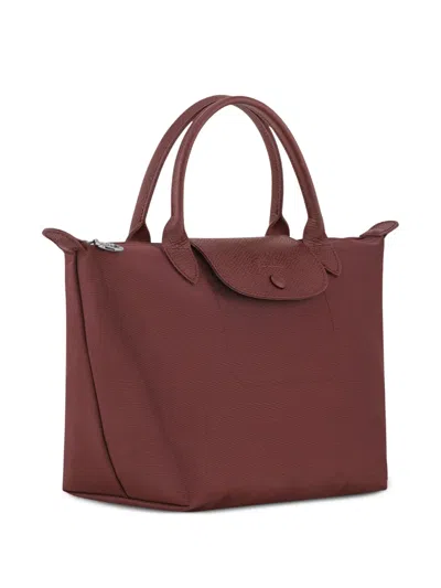 Longchamp 르 플리아쥬 원 숄더 백 In Burgundy