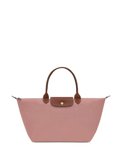Longchamp 르 플리아쥬 숄더 백 In Pink
