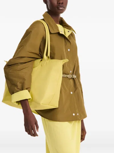 Longchamp 르 플리아쥬 원 숄더 백 In Yellow
