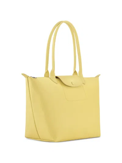 Longchamp 르 플리아쥬 원 숄더 백 In Yellow
