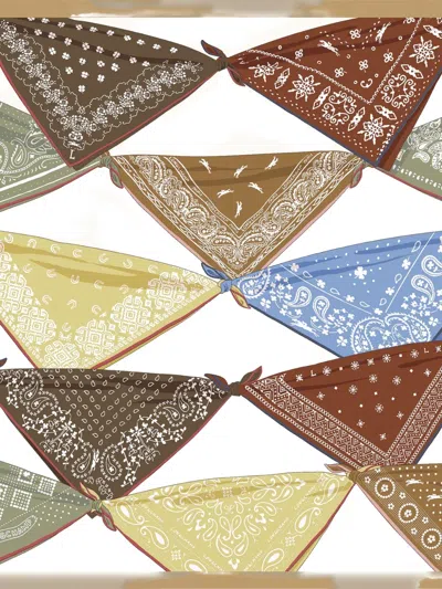 Longchamp La Baroudeuse Neckerchief In Multi